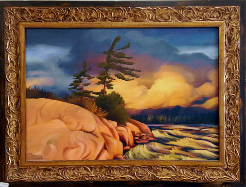 The Power and the Glory Georgian bay painting