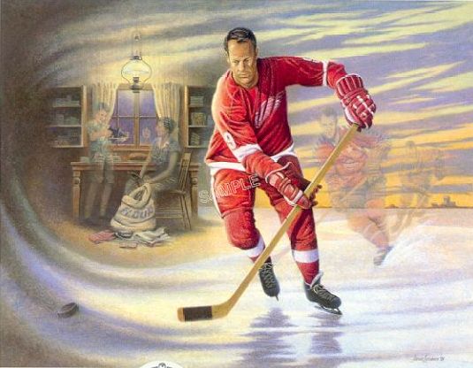 James Lumbers Gordie Howe Mr. Hockey